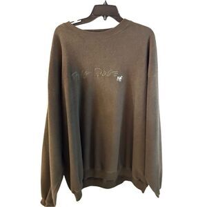 Big Dog 3x Sweatshirt Army Green Vintage United Arab Emirates rn#64776